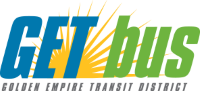 Golden Empire Transit District logo